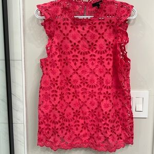 Jcrew eyelet top